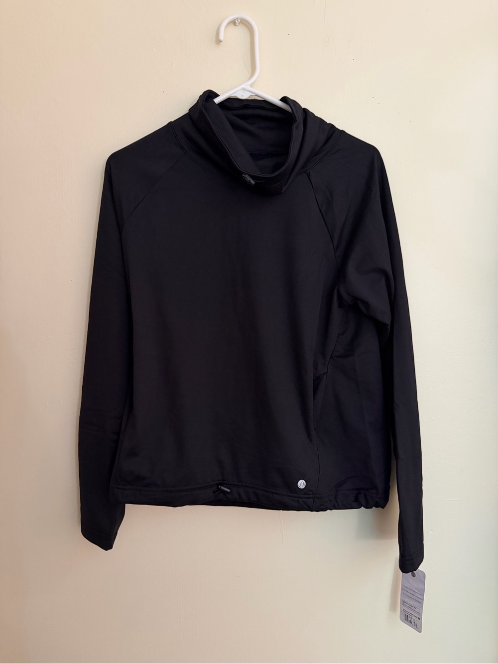 Black Long Sleeve Pullover Hoodie